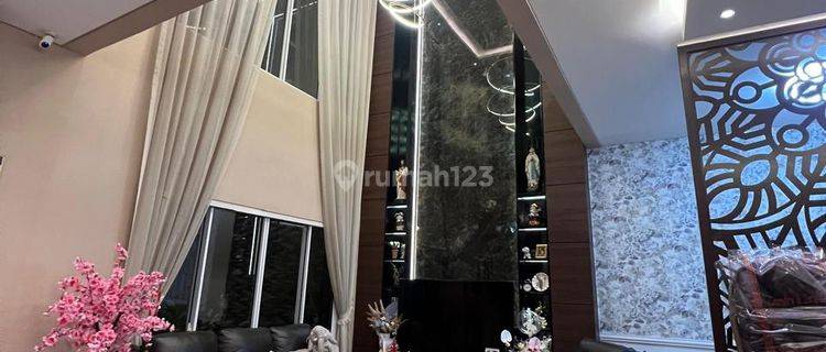 Rumah Nyaman Siap Huni Semi Furnished di The Riviera At Puri, Metland Cyber City 1