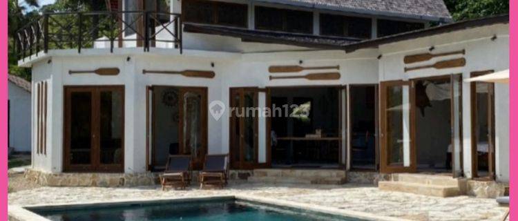 Dijual Villa Mewah Beachfront Pantai Sanama, Rote Ndao, Ntt. SHM 1