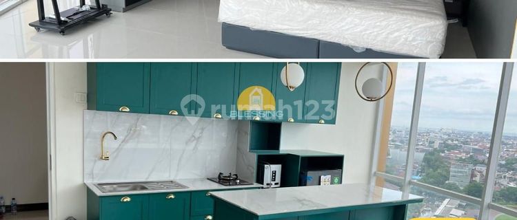 Disewakan apartemen cantik type studio sentraland semarang tengah 1