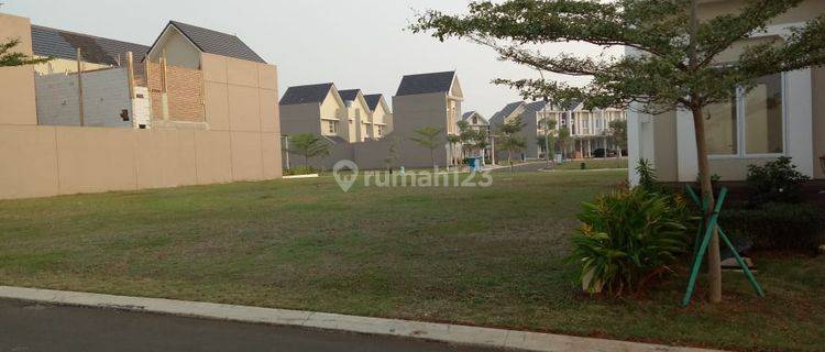  Dijual  Tanah kavling Hoek siap bangun Di Cluster Thames  Jakarta Garden City 1