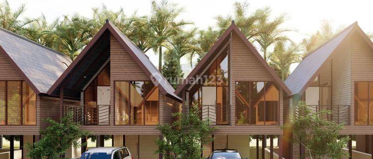 Rumah Kayu di Kawasan Wisata Ciwidey Bandung  1