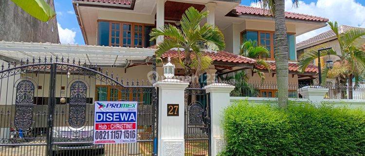 Rumah Besar Desain Mewah Disewakan Di Ciracas Jakarta Timur 1