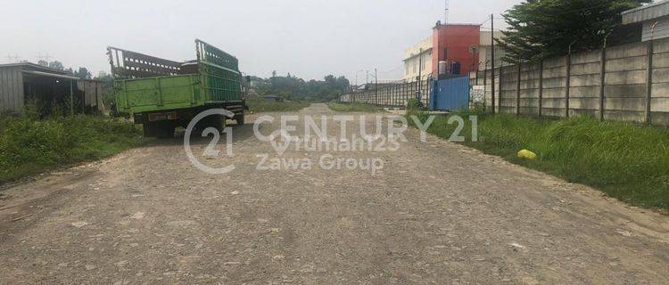 Dijual Tanah Zona Industri Cikupa Tangerang Ada 2 Hadap Utk Akses 1