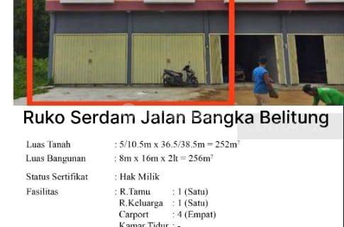 2 Unit Ruko Sungai Raya Dalam Bangka Belitung Darat 1