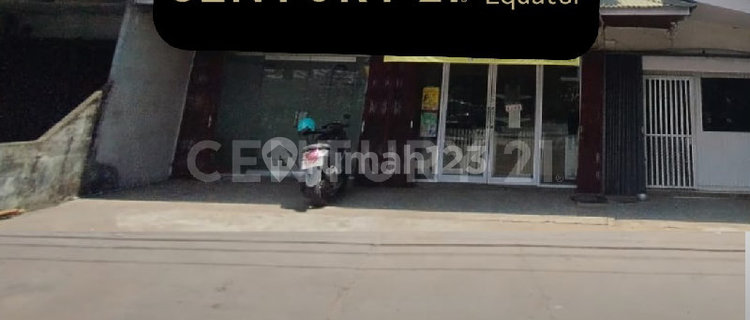 2-Story Shop House Location A.yani 2 Serdam Intersection Spacious Parking 1