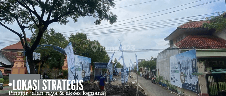 Rumah Baru di Pedurungan raya SHM Utara nempel jalan utama 1