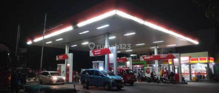 Spbu Daan Mogot, Jakarta Barat. Luas Tanah 2143 M2. Hgb. 1