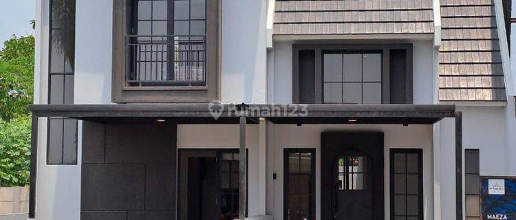 Rumah 1 LT Minimalis Modern Nol Jalan Raya  1