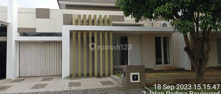 Sewa Rumah Bagus Semi Furnish Di Graha Padma  1