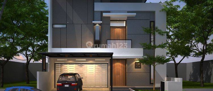 Rumah Mewah 2lantai Full Furnished Di Perumahan Eksklusif  1