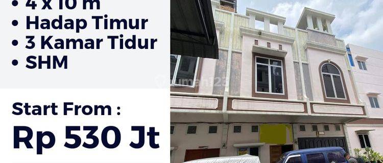 Jual Cepat Rumah Baru Komplek Mentari Garden Daerah Sutomo Ujung  1