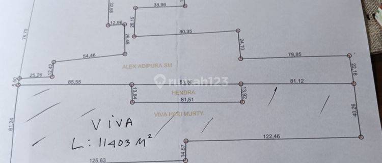 Jual Bu Tanah Murah Luas di Tegal Luar Gede Bage Bandung 1