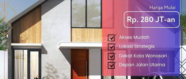 Rumah Murah Scandinavian di Karangmojo Wonosari Bisa Kpr SHM 1