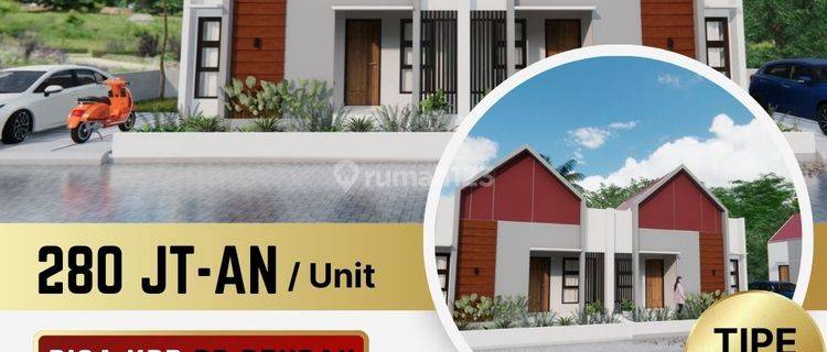 Rumah Scandinavian di Karangmojo Wonosari Strategis Bisa Kpr SHM 1