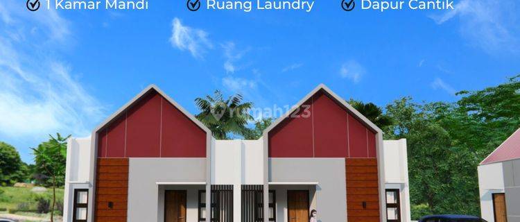 Rumah Scandinavian Murah diKarangmojo Dekat Wonosari Kota SHM KPR 1