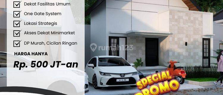 Rumah Baru di Timur Jec, Ringroad Blok O Berbah Sleman Bisa Kpr 1