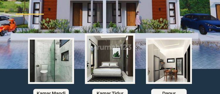 Hanya 200 Jtan Rumah Scandinavian di Karangmojo Gunungkidul Jogja 1