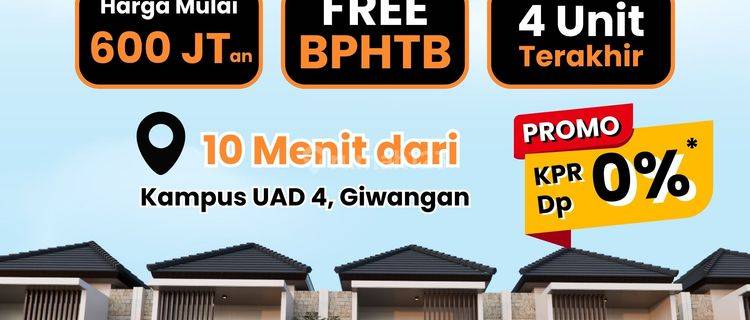  RUMAH MURAH JOGJA STRATEGIS DI BANGUNTAPAN BANTUL DEKAT UAD SHM 1