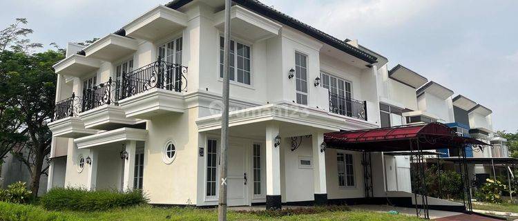 Rumah Mewah Bangunan Mandiri Cluster The Icon Cosmo Bsd Kawasan Cbd Dekat Pintu Tol 1