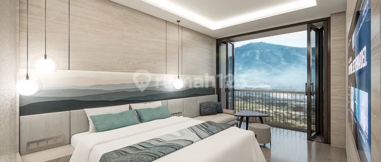 Apartment Baru Samaview Malang Batu Unfurnished 1 BR 1