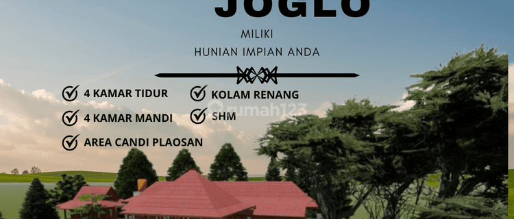 Rumah Joglo Dikawasan Candi Prambanan Dekat Candi Plaosan 1