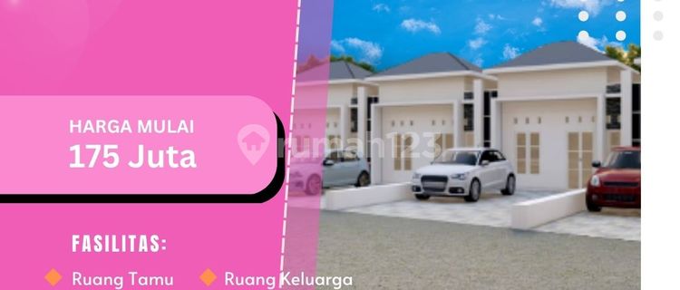 Rumah Modern Minimalis 170 Jt an Diutara Candi Prambanan 1
