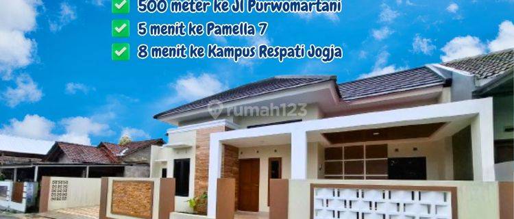 Rumah Luas Type 85 Di Jogja Timur, Dekat Pamella 7 1