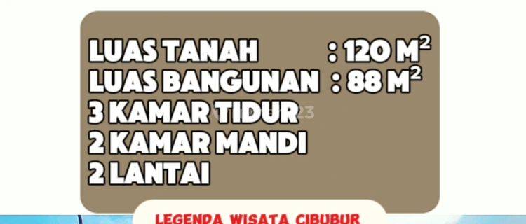 Siap Huni di Legenda Wisata Kota Wisata Cibubur, Bogor 1