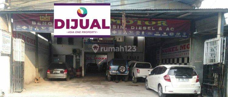 Dijual Tempat usaha Bengkel mobil,masih aktif di Pulo Gebang 1