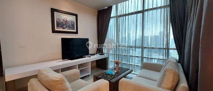 Sewa Apartemen Sahid Sudirman Residence 2 BR Murah, View City Scbd 1