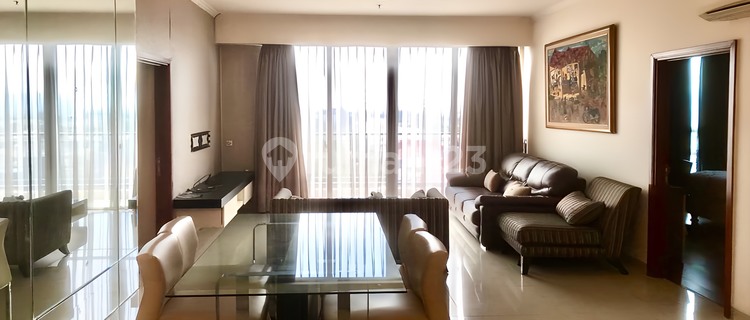 Disewakan Apt Ancol Mansion 3BR/165m2 Private Lift View Ocean FF 1