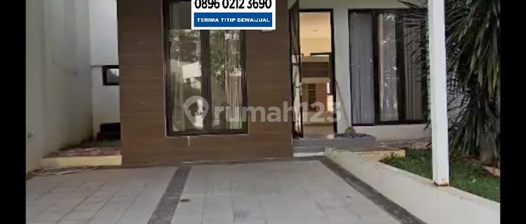 For Rent Shinano Cluster House Jgc Cakung 2 Floors 8 X 17 3+1 Bedrooms Semi Furnished 1