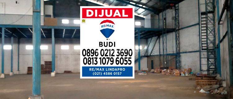 Dijual Gudang Kawasan Pulogadung Ada Office Parkir Luas Lt 3640 M2 Lb 2720 M2 1