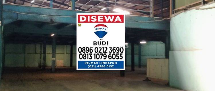 Disewakan Gudang LB 720 m2 free lt 2 LB 400 m2 Klender Jatinegara Cakung akses kontainer 1