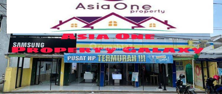 Disewakan Toko Besar Pinggir Jalan Raya Patriot, Hanya 200m Dari Pasar Kranji 1