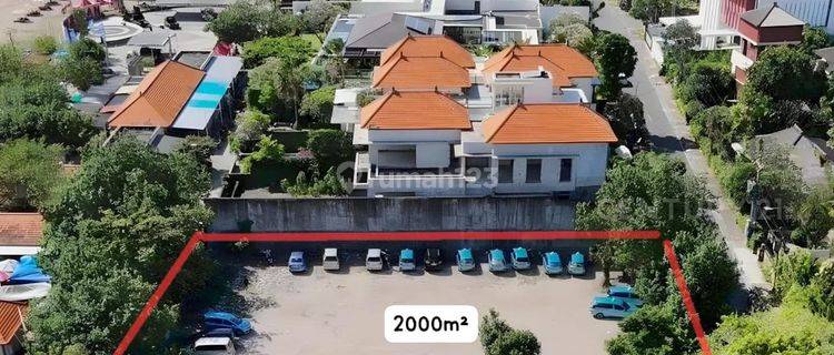 Tanah Strategis Beachfront Di Pantai Jerman Kuta Bali 1