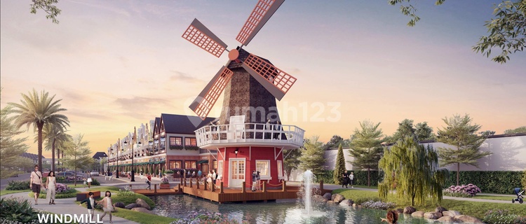 LIandra City rumah konsep belanda type tulip daerah batang kuis 1