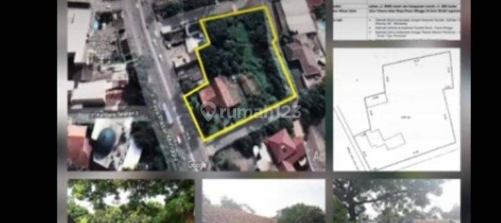 Dijual Lahan Kosong Lokasi Premium dibawah harga NJOP Di Jakarta Selatan di Jalan Raya Pasar Minggu SHM 1