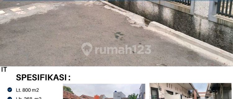 Dijual Rumah. Kontrakan 10 Pintu Lahan Sewa Parkir di Bandung 1