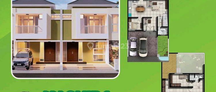 Cluster Townhouse Tipe Nashira 110/120 Fasilitas Lengkap, Tersedia Juga Tipe Lain 1