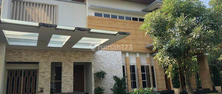 Rumah Hoek Mewah Semi Furnished Alam Sutera Tangerang 1