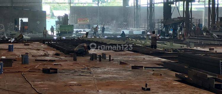 Dijual Atau Take Over Pabrik Aktif Konstruksi Baja Serang Banten 1