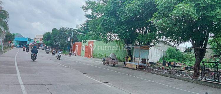 Disewakan lahan 500 m²* pinggir jalan *Jakasetia, Bekasi*
 1