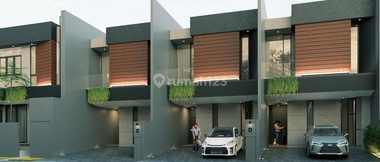 Rumah Baru Premium Modern Minimalis Tropical Di Kutisari Row 4 Mobil Dekat Universitas Petra, Ubaya, RS Royal 1