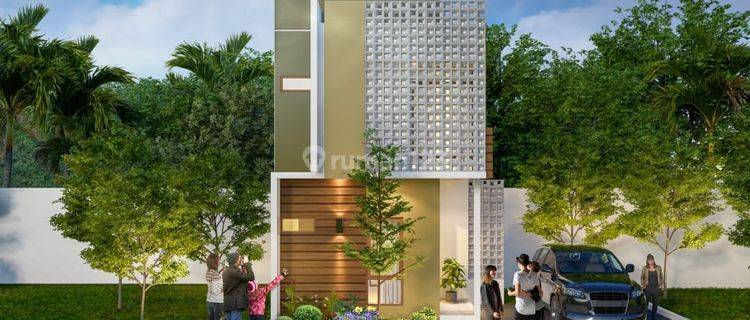 Rumah Baru 2 Lantai Minimalis Modern Dekat Sindu Kusuma Edu park 1