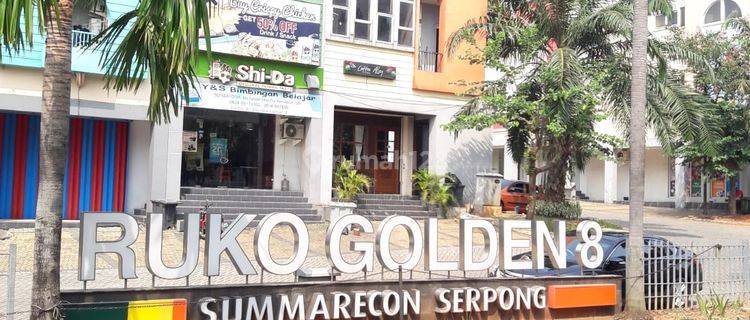 Ruko 2lt 1m-An Di Golden 8 Summarecon Gading Serpong Tangerang 1