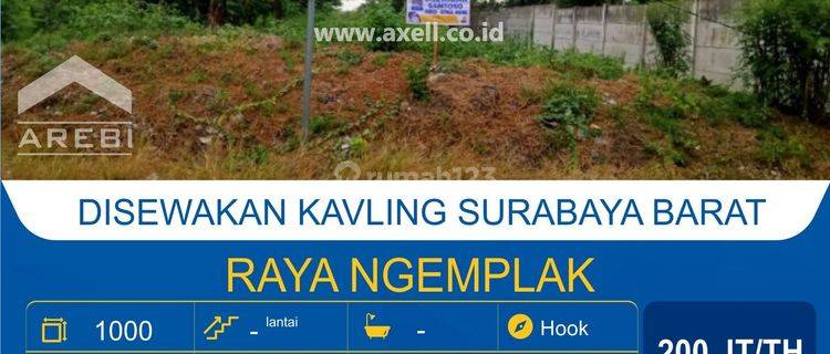 Tanah Raya Ngemplak Disewakan  1