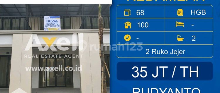 Citraland Kedamean Gresik Shop House for Rent 1