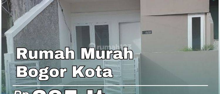 Rumah bogor kota termurah siap huni di perumahan tanah sareal  1