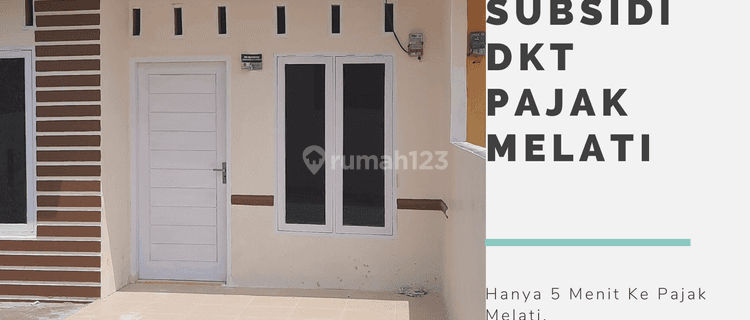 Rumah Subsidi Strategis Dekat Pajak Melati 1